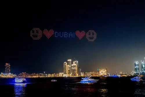 Bluewaters drone show December