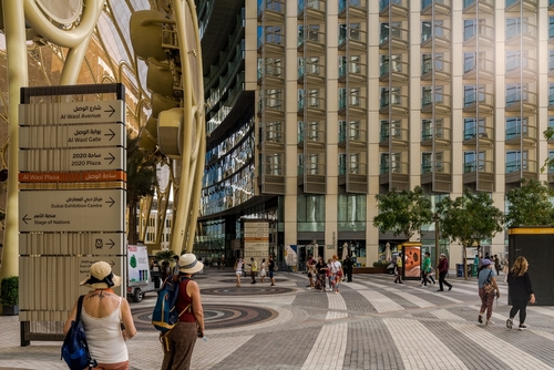 Expo City Winter City lights