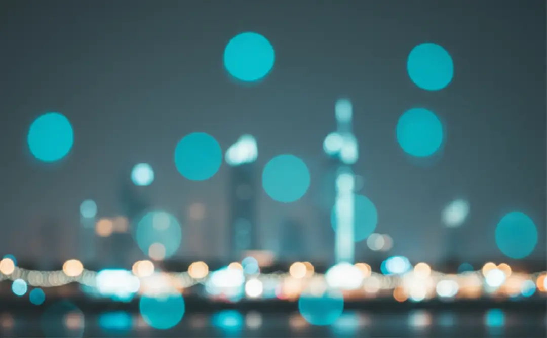 under festive lights Dubai